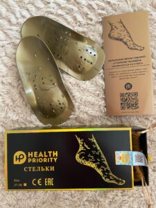 Коррекционные стельки с анионами Виеда